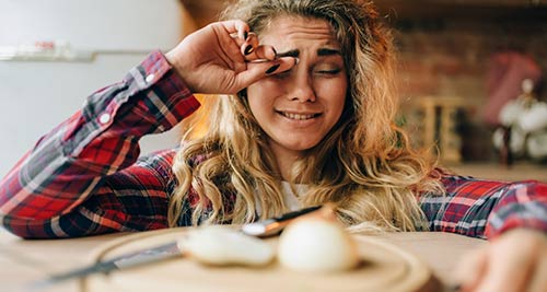 Ne plus pleurer avec des Oignons