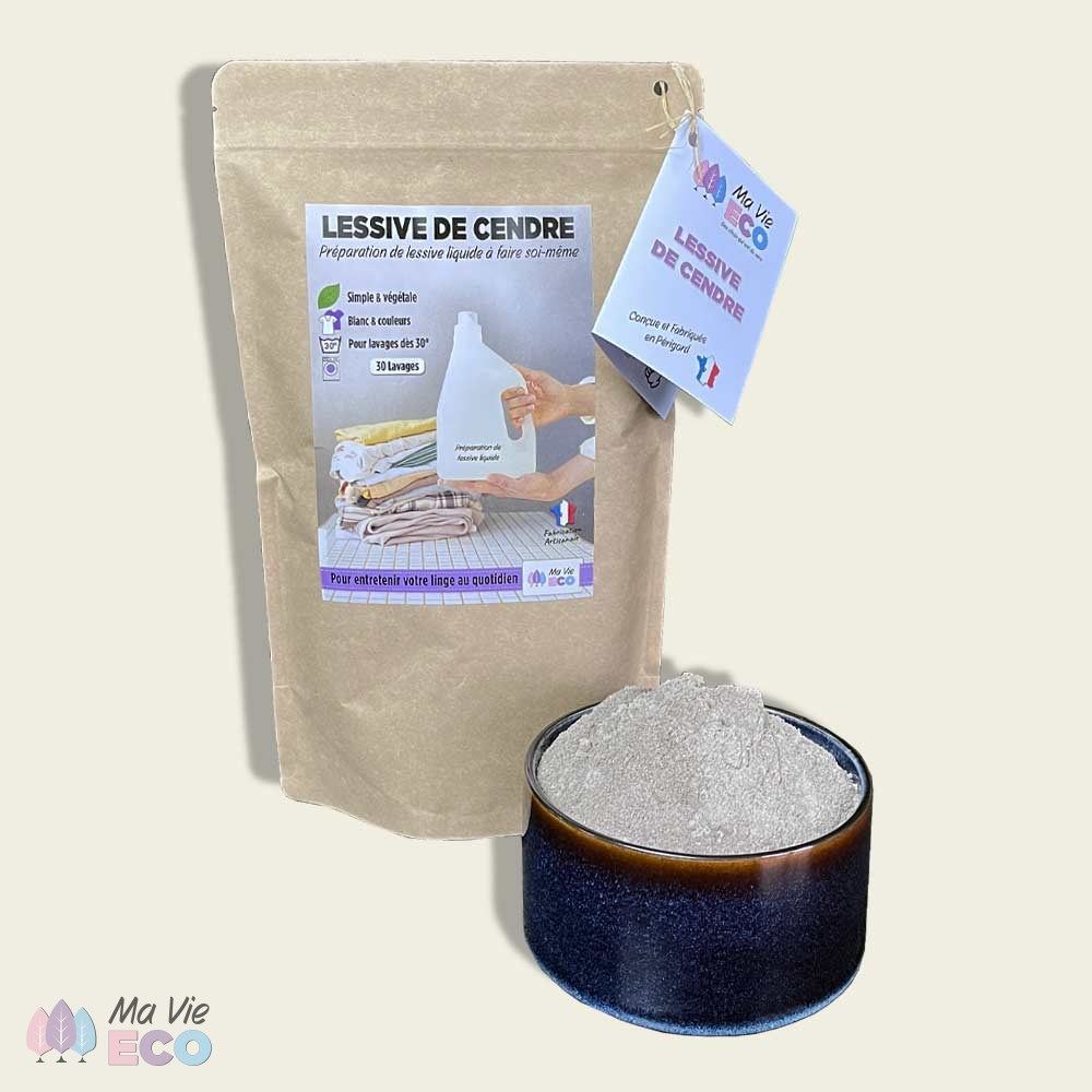 Lessive de Cendre DIY │ Ma Vie Éco