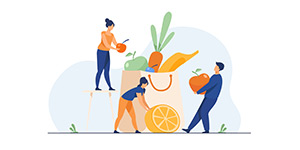 Privilégier une alimentation locale et de saison