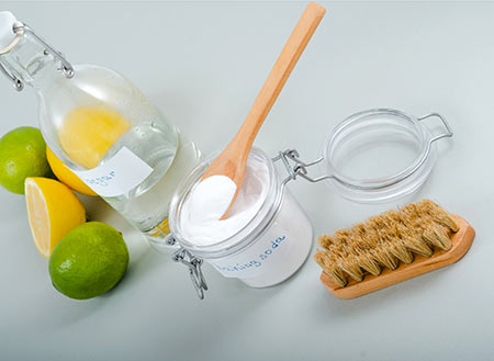 Bicarbonate de Soude & Vinaigre