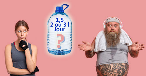 Pas la même quantité d'eau pour tout le monde