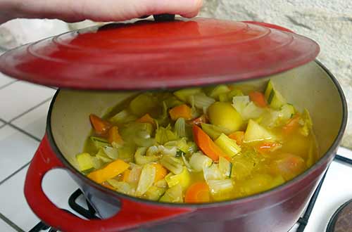 Cuisson à l'étouffée