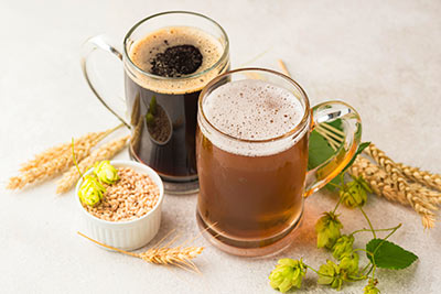 Du Gluten dans les boissons