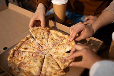 Les Pizzas du commerce