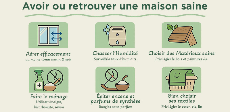 Avoir une maison saine