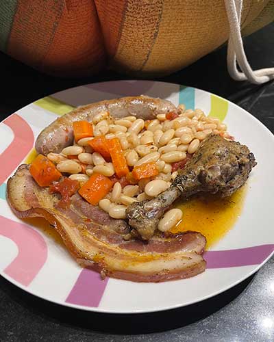 Le Cassoulet en Marmite Norvégienne