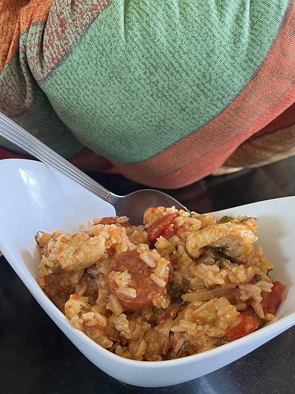 Jambalaya Cajun Cuisson en Marmite Norvégienne