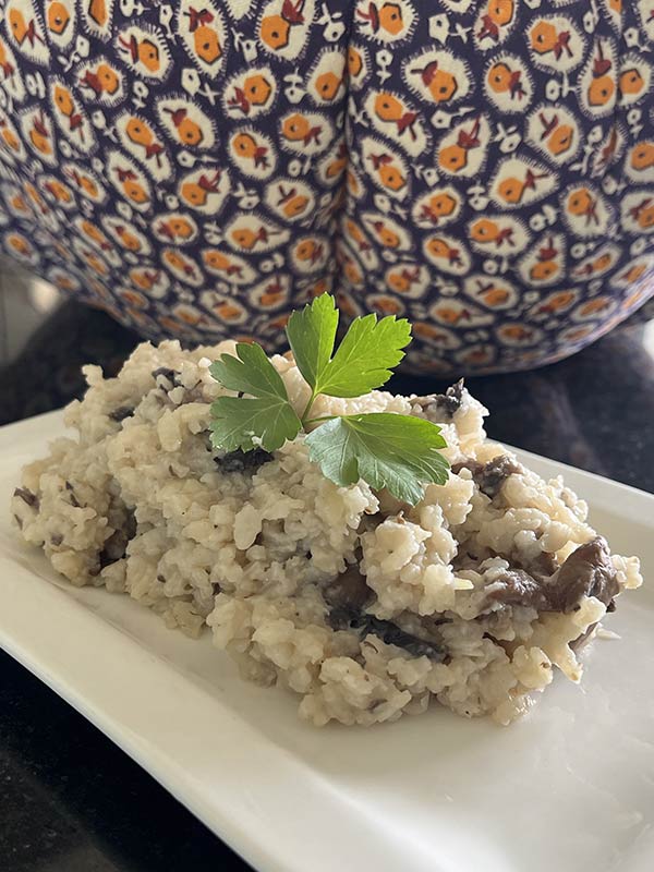 Risotto aux Champignons Cuisson en Marmite Norvégienne