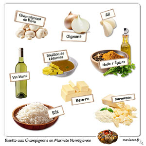 Risotto aux Champignons en Marmite Norvégienne