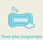 Fait durer plus longtemps vos savons